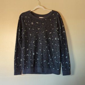 Cheetah print sweater